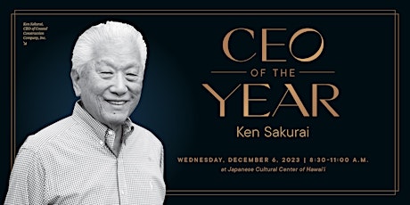 Hawaii Business Magazine's CEO of the Year primary image