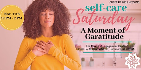 Imagen principal de Self-Care Saturday - A Moment of Gratitude