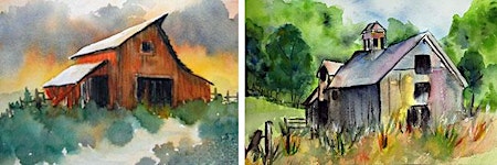 Primaire afbeelding van Rustic Barns in Watercolors with Phyllis Gubins