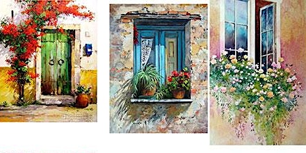 Primaire afbeelding van Old Doors and Windows in Watercolors with Phyllis Gubins