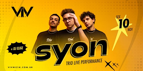 Imagem principal do evento VIV Mizik - Syon Trio Live Performance