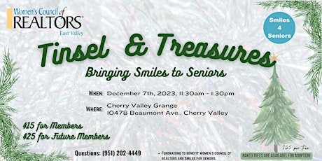 Imagen principal de Tinsel  & Treasures ~ Bringing Smiles to Seniors