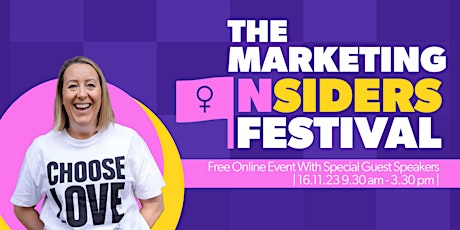 The Marketing Insiders Festival primary image