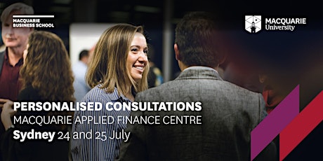 Personalised Consultations - Macquarie Applied Finance Centre - Sydney primary image