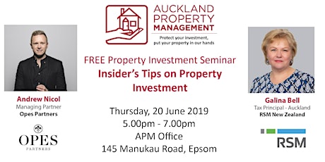 APM Seminar - Insider's Tips on Property Investment primary image