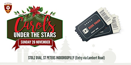 2023 Carols Under The Stars - Ride Passes primary image