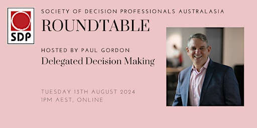 Imagen principal de Delegated Decision Making - Roundtable