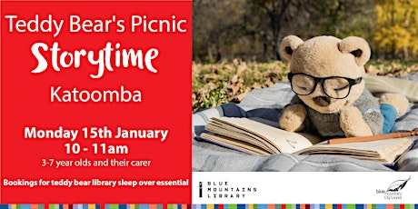 Teddy Bear Picnic Storytime - Special Storytime - Katoomba Library primary image