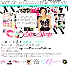 DGM & FEM presents "Women's Independence Celebration" Empower & Shop primary image