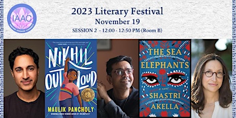 Literary Fest Book Talk-Maulik Pancholy, Shastri Akella with Jennifer Acker primary image