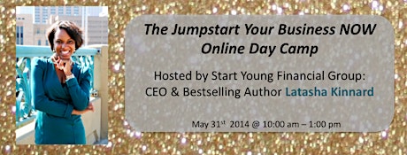 The Jumpstart Your Business Online Day Camp primary image