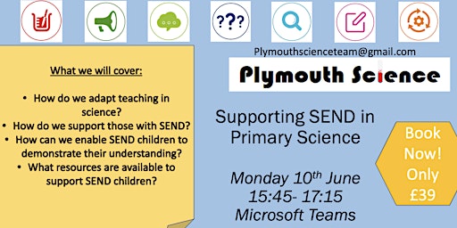 Supporting children with SEND in primary science primary image
