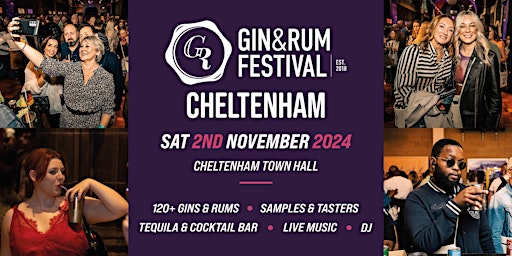 Hauptbild für Gin & Rum Festival - Cheltenham - 2024