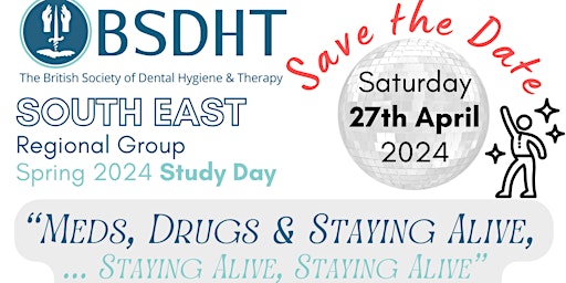 Image principale de BSDHT SOUTH EAST Regional Group Event - Saturday 27th April 2024