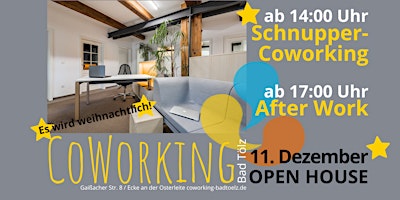 Hauptbild für Open House & After Work im CoWorking Bad Tölz