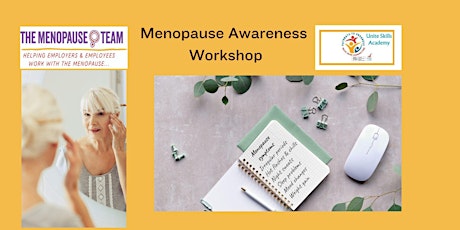 Unite Skills Academy in Wales- Menopause Awareness primary image