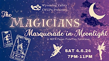 Primaire afbeelding van The Magician's Masquerade & Pagan Pride Day Fundraiser Ball