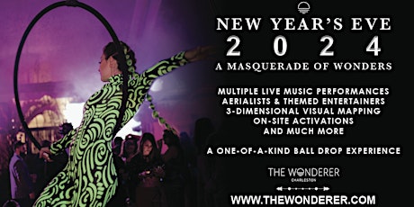 MASQUERADE OF WONDERS New Year’s Eve 2024 Celebration primary image