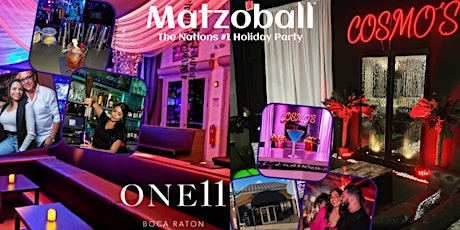 Hauptbild für MATZOBALL®BOCA RATON XMAS EVE ages 21-49 December 24, 2023