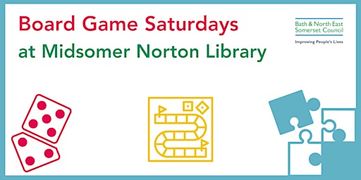 Board Game Saturdays at Midsomer Norton Library  primärbild