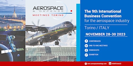 Image principale de Aerospace & Defense Meetings Torino 2023