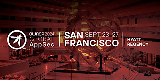 Imagen principal de OWASP Global AppSec San Francisco 2024