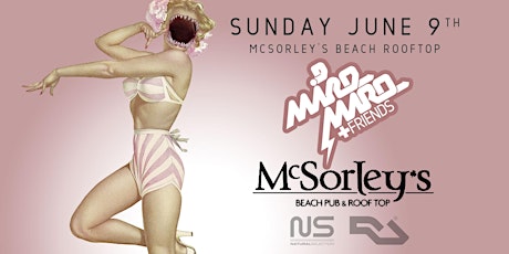 Mike Miro +Friends @ McSorley's Beach Rooftop Sunday 06/09 primary image