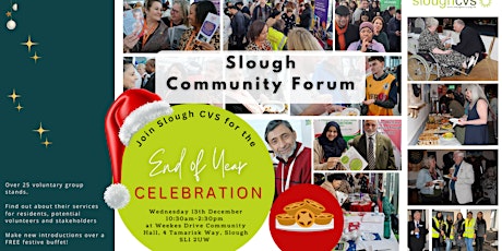 Image principale de Slough Community  Networking Forum ( Volunteers only)