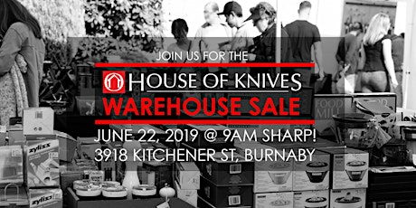 House of Knives Warehouse Sale primary image