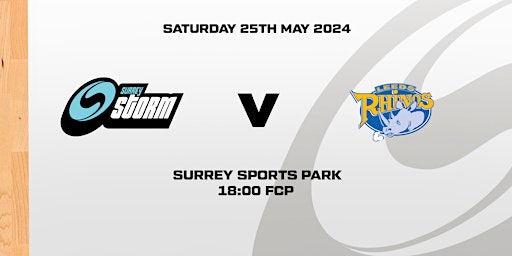 Surrey Storm vs Leeds Rhinos (NSL) - Surrey Sports Park  primärbild