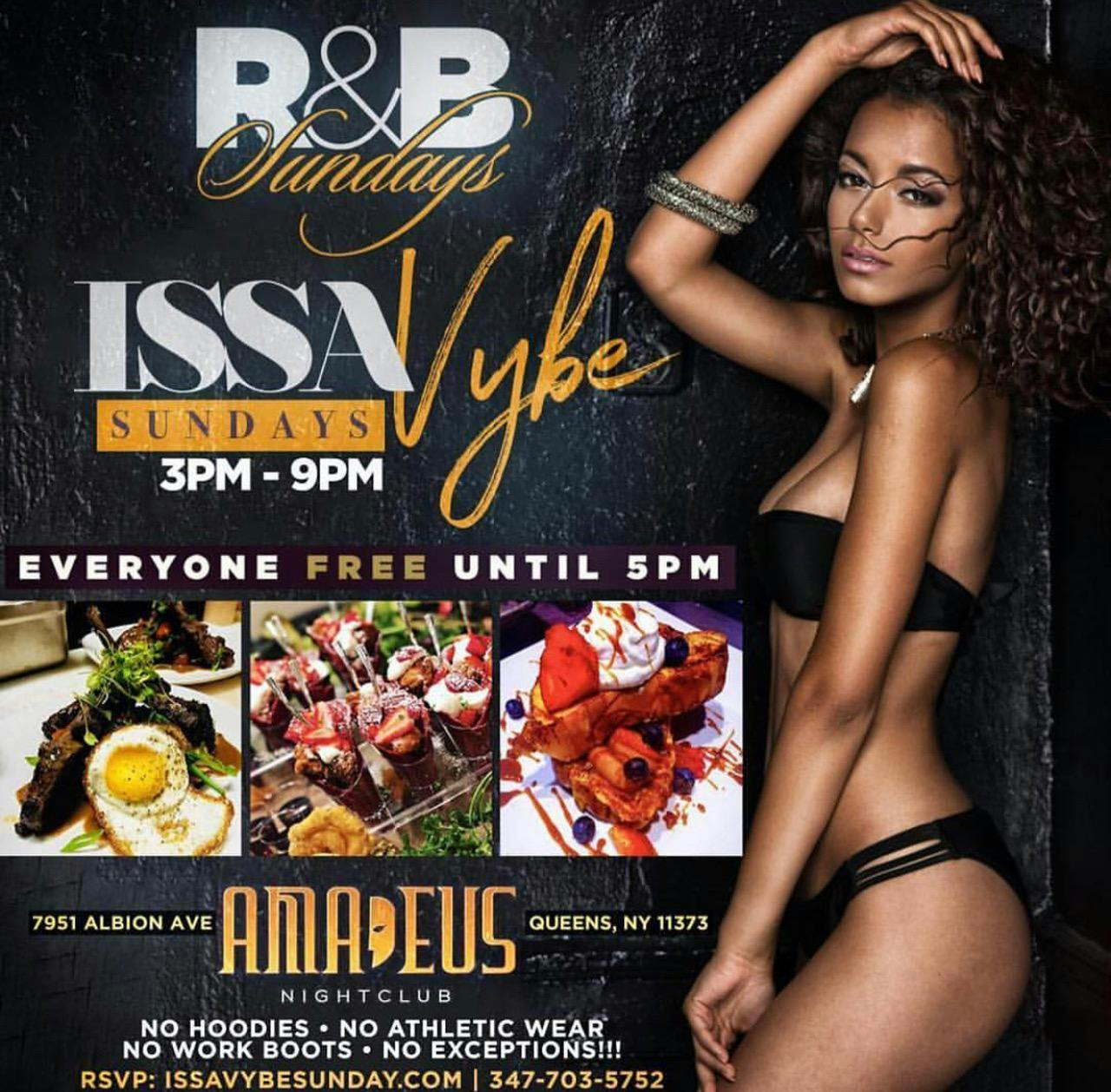 IssaVybe Sunday Brunch & Day Party Each & Every Sunday !!