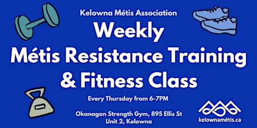 Primaire afbeelding van KMA Weekly Resistance Training & Fitness Class