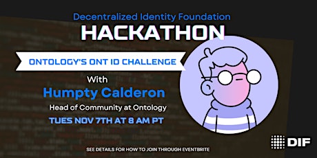 Imagem principal do evento Ontology's ONT ID Challenge