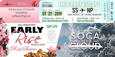 The Great Escape: Early Rise Breakfast Party X SOCA on the Cloud