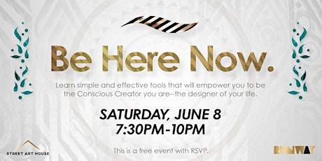 Be Here Now // Meditation x Mindfulness // Free w/ RSVP primary image