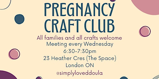 Pregnancy Craft Group primary image