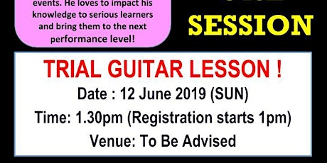 FREE Guitar Trial Lesson primary image