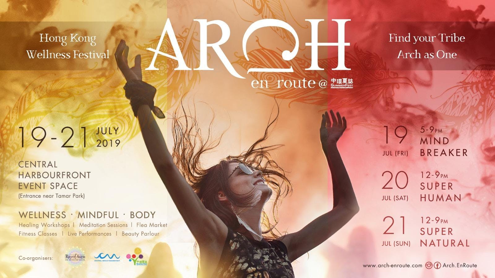 ARCH Wellness Festival 19-21 July 2019