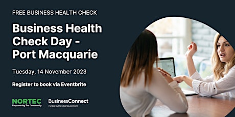 Business Health Check Day - Port Macquarie primary image