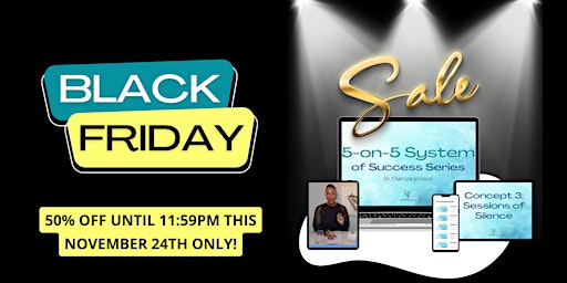 BLACK FRIDAY SALE: 5-on-5 System of Success Series primary image