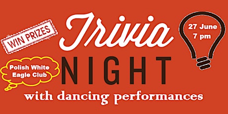 Fundraising Trivia and Dance Performance Night  primary image