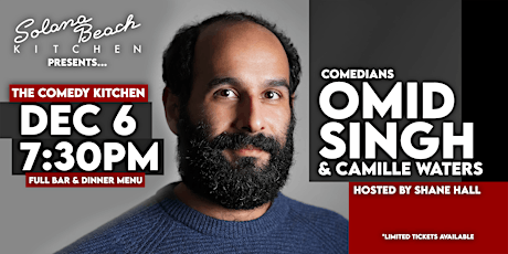 Comedy Night: Omid Singh at Solana Beach Kitchen primary image