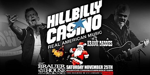 Hillbilly Casino & The Krank Daddies at Brauer House Lombard primary image