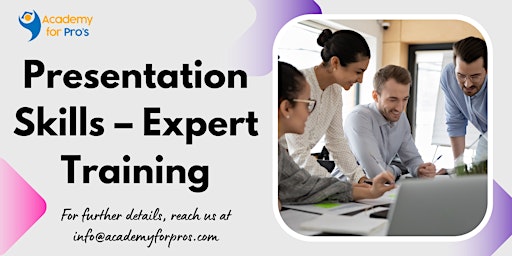 Hauptbild für Presentation Skills - Expert 1 Day Training in Irvine, CA
