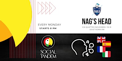 Imagen principal de Social Tandem @ Nag's Head