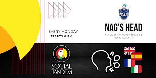 Primaire afbeelding van Social Tandem @ Nag's Head