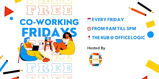 Primaire afbeelding van CO-WORKING FRIDAYS | FREE DAY PASS