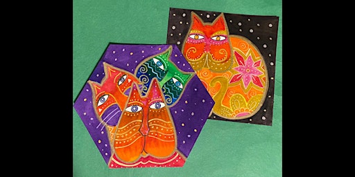 Primaire afbeelding van Laurel Burch Inspired Zentangle Class