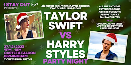 Taylor Swift & Harry Styles Club Night - Birmingham primary image