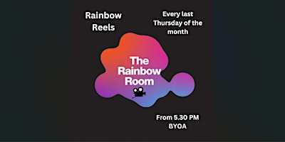Imagem principal do evento Rainbow Reels - Two Of Us